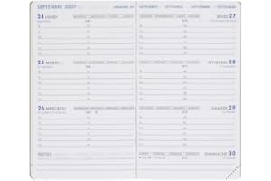 QUO VADIS Agenda Moderne - 1 recharge d'agenda Hebdoplan - Janvier 2026 à Décembre 2026 - int 2001 - format 9 x 15 cm