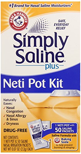 Arm & Hammer Simply Saline Plus Neti Pot Kit