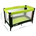 iSafe Rest & Play Luxury Travel Cot/Playpen - Navy (Black/Navy) 120 cm x 60 cm Complete With Mattress