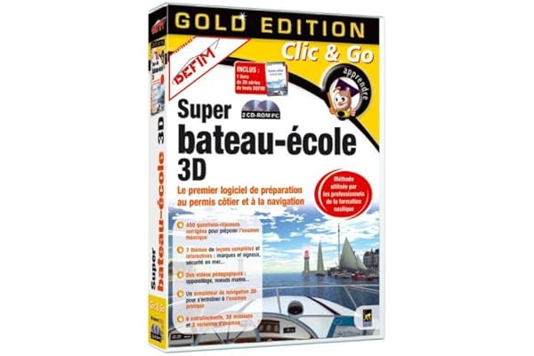 Super bateau-ecole 3D premium