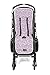 Betty Bramble Buggy/Pushchair Liner - Leopard (Purple)