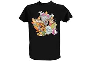 UZ Design T Shirt Banana Splits Uomo Bambino Trash Maglietta Cartoni Animati Anni 70 80