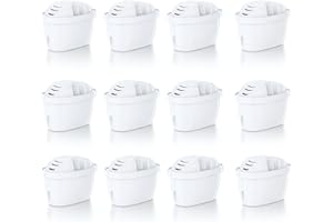 Molifal Cartucho de filtro de agua de repuesto compatible con BRITA MAXTRA+(12)