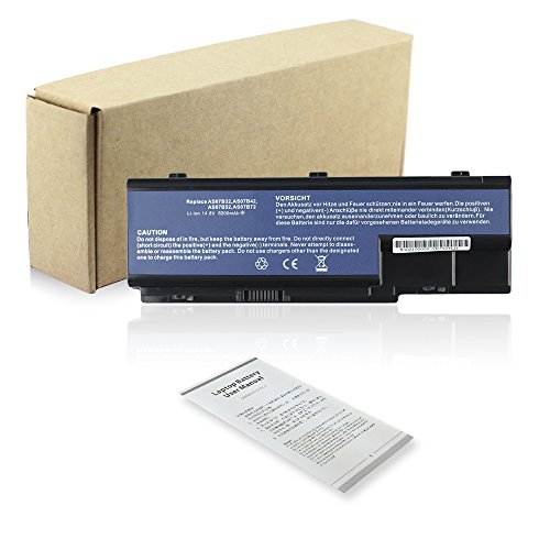 8 Cell 14.8v 5200mAh Notebook laptop Akku für Acer Aspire 7520 7520G, 7530 7530G, 7535G, 7540 7540G, 7720 7720G, 7730 7730G, 7735 7735Z 7735ZG, 7736G 7736Z, 7738G, 7740, 7740G, 8530, 8730 8730G 8730ZG - 7