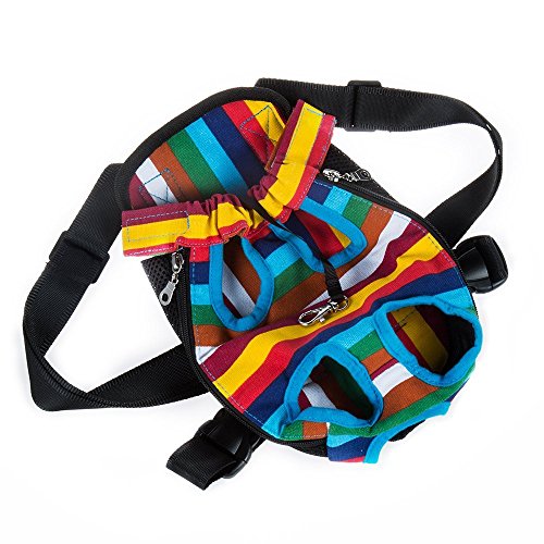 Case-Wonder-Creative-Durable-Comfortable-Canvas-Fabric-Head-Out-Design-Pet-Puppy-Dog-Front-Carrier-Bag-Pack-Backpack-Fit-for-Small-Dogs-Portable-for-Outdoor-Travel-Hiking