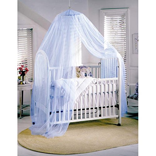 Mosquito Nets 4 U Baby Canopy/Mosquito Net for Cot, Blue
