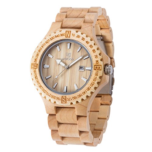 Uwood Natur Ahorn-Holz-Farbe Holz japanische Quarz-Uhrwerk Holz Uhr fr Mann-Mode-Armbanduhr Uwood Natur Ahorn-Holz-Farbe Holz japanische Quarz-Uhrwerk Holz Uhr fr Mann-Mode-Armbanduhr
