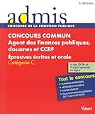 Concours commun, Agent des finances publiques, douanes et CCRF : Epreuves écrites et orale, Catégorie C
