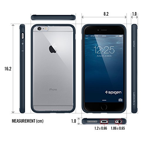 Spigen SGP10898 Ultra Hybrid iPhone 6 PLUS Black
