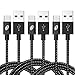 Price comparison product image [3 Pack 2m] Type C Cable, Jecent 6.6ft Long Nylon Braided USB C Charger Cable Fast Charging Lead Cord for Samsung Note 8 S8/S8+, LG G5/G6, Nexus 5X/6P, Onplus 2/3T, Sony Xperia XZ, Huawei P9, Nokia N1, New MacBook 2015, ChromeBook Pixel, Nintendo Switch and More USB C Devices(Sliver Black)