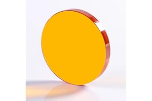 MCWlaser Lentille CO2 ZnSe Mise Focalisation pour Graveur Laser 10600nm - 18mm Dia, 2 inch/50,8mm FL