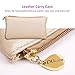 DUcare 8Pcs Travel Makeup Brushes Goat Synthetic Hair Cosmetic Set with Case