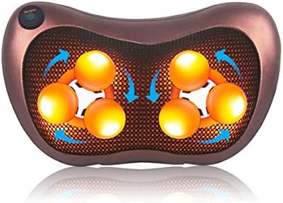LittleDi New Gift Multifunctional Massage Instrument Gift Infrared Cervical Lumbar Back Massager Car Home Massage Pillow