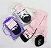 One Pair Soft Touch Infants Tights With Ballet Shoe Design Feet Presented In An Organza Gift Bag - Purple 18-24 Mths