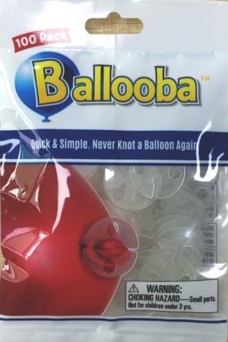 VB BARGAINS Plastic Balloon Clips (100 Pieces)