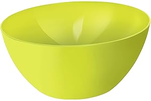 Rotho Caruba grand bol 8l, Plastique (PP) sans BPA, vert, 8l (34.0 x 34.0 x 15.0 cm)