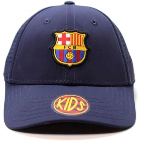 FC Barcelone Casquette Snapback Squad - Bleu Marine/Rouge | Www