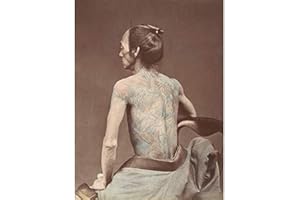 ARTERY8 Japanese Edo Period Mechanic Tattoo Tattooing Photo Art Print Canvas Premium Wall Decor Poster Mural Japonais Photographier Mur Déco Affiche
