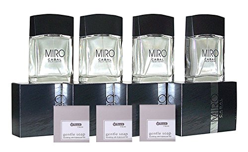 MEGA – Angebot: 4 x MIRO CABAL Eau de Toilette Spray 100 ml (400 ml) - 2