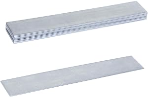 10st hög renhet 99,99% ren zink Zn plåt för vetenskap lab (152x25x1mm)