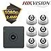 Produktbild Hikvision TMB Hiwatch CCTV-Sicherheitssystem 8-Kanal-8CH Digital Video Recorder HiWatch Serie DVR-108G Serie 1080P Lite IP (Full System mit 6 Kameras + 1TB HDD)