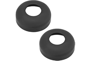 Create idea 2pcs 3/8" Bicycle Steel Rear Hub Cups Front And Rear wheel Bearings Hub Cups for 3/8" Mountain Bike Axle Bicycle Rear Axle Black