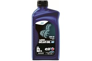 TERAM LOISIRS Olio cambio ELF MOTO GEAR OIL 10W40 per motore 2T / 10 W 40/1 Litro