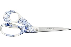 Fiskars Nożyczki uniwersalne X Moomin z motywem Muminków, praworęczne, długość: 21 cm, ostrza ze stali nierdzewnej, Haru, 1075572