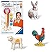 Produktbild tiptoi Ravensburger 4-Teiliges Ostern Starter-Set der Stift 2" + Tierfigur: Hase + Lamm + Hahn