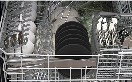 Silikon Untersetzer up (8 Stück) Gummiuntersetzer für Bar, Küche, Wohnzimmer, Schwarz - 4