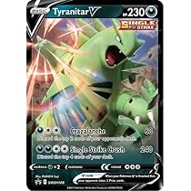 Pokemon - Tyranitar V - SWSH109 - Holo Foil Black Star Promo