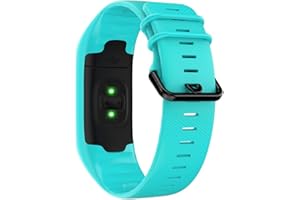 KINOEHOO Ersatzarmband kompatibel mit Polar A360 A370 Edelstahl Armband Weiche Silikon Uhrenarmbänder.