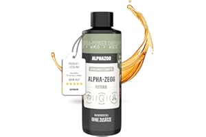 alphazoo Alpha-Zegg olejek do karmy przeciw kleszczom dla psów – naturalny olejek do obrony przed kleszczami z czarnym kminkiem wzmacniający obronę – 100 ml karmy uzupełniającej premium