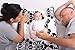 Pomfitis Mitata Portable Crib and Co Baby Sleeper (Pink Stripes)