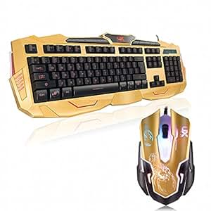 Gaming Keyboard and Mouse - Designated 3 Selectable ...