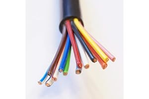 BMF DIRECT 13 Core Multi Core 12V 24V Cable Wire Trailer Caravan Automotive & Marine (1 Meter)