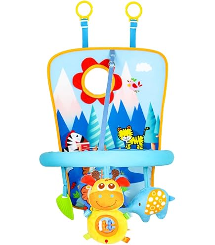 Giocattolo Appendi Per Carrozzina E Passeggino - Sonagli Morbidi A Forma Di Animali, Per Neonati