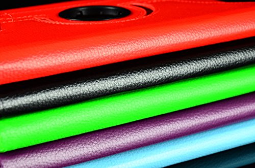 Tasche für Samsung Galaxy Tab A SM-T550 T551 T555 9.7 Zoll Schutz Hülle Flip Tablet Cover Case (Schwarz) NEU - 6