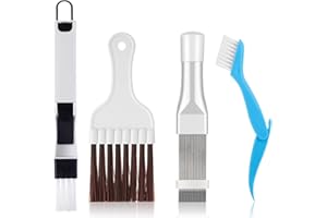 ZEPIQOR 4PCS Peine para Radiadores,Kit Limpieza Aire Acondicionado Hogar,Peine de Aletas Aire Acondicionado,Cepillo de Limpieza Condensador,para Limpieza Bobinas Condensadoras FrigoríFicos Aire Acondicionado