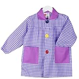 escuela infantil madrid  KLOTTZ - BABI CUADROS GUARDERIA niñas color: LILA talla: 3