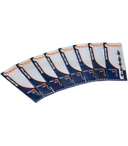PRO FILSTAR - Lot De 9 Plombs Dropshot 3 G - Olivettes Pour Pêche, Forme Ovale, Avec Gaine Silicone