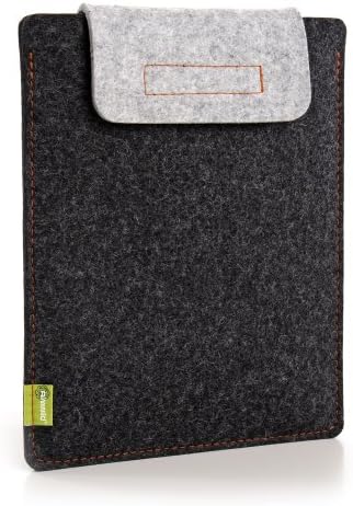 Almwild Case Shell Bag for Apple MacBook Pro 13 Inch. Sealing In Slate Grey with - Alpstein Wall - Grey