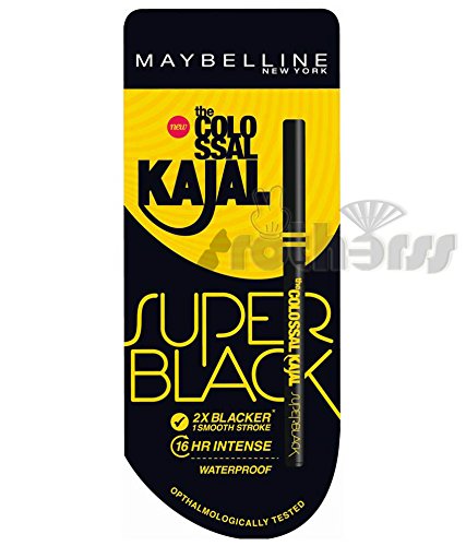 A B S Group Lakme Eyeconic Deep Black Kajal with Maybelline New York The Colossal Kajal - Super Black -0.35g Buy A B S Group Lakme Eyeconic Deep Black Kajal with Maybelline New York The Colossal Kajal - Super Black -0.35g from Amazon.in!