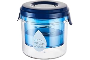 UWITHDANCEME Komplettes Joghurtfilter-Set für hausgemachten griechischen Joghurt, Sojamilch macht herrliche dicke Joghurts zu Hause