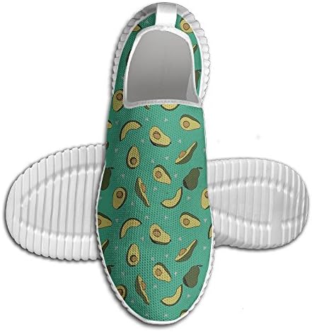 Triangle Avocado Lightweight Breathable Casual Sports Shoes Fashion Sneakers Walking Shoes 46