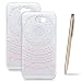 Produktbild Huawei Y5 II / Y5 2 Hülle, SpiritSun Transparent Handy Hülle für Huawei Y5 II / Y5 2 Weich TPU Silikon Schutzhülle Niedlichen Muster Schale Tasche Ultradünnen Etui Anti-stoß Kratzfeste Case Cover + Stylus Pen - Rosa Mandala