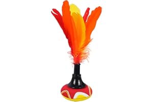 N+B Multicolor Neopreno Hand Shuttlecock, Colorido Chino Jianzi Indiaca Featherball Hand Badminton para Juegos en Interiores al Aire Libre, Actividad física, impuestos Especiales