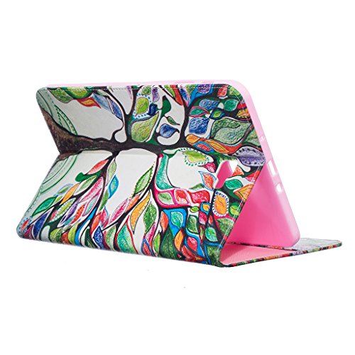 Samsung Galaxy TAB A 10.1 Hülle, COLJOY Samsung Galaxy TAB A 10.1 SM-T580 T585 – Kunstledertasche PU Schutzhülle Tasche Leder Brieftasche Hülle Case Cover mit praktischer Ständerfunktion und Auto Sleep / Wake Up Funktion, BF64 - 3