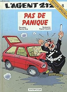 jaquette livre L'agent 212, tome 8 : Pas de panique