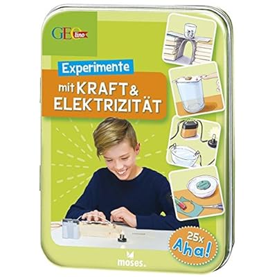 Experimente mit Kraft und Elektrizität | GEOlino | Experimentieren, Basteln und Tüfteln auf 25 Karten | In einer Metalldose Experimente mit Kraft und Elektrizität | GEOlino | Experimentieren, Basteln und Tüfteln auf 25 Karten | In einer Metalldose